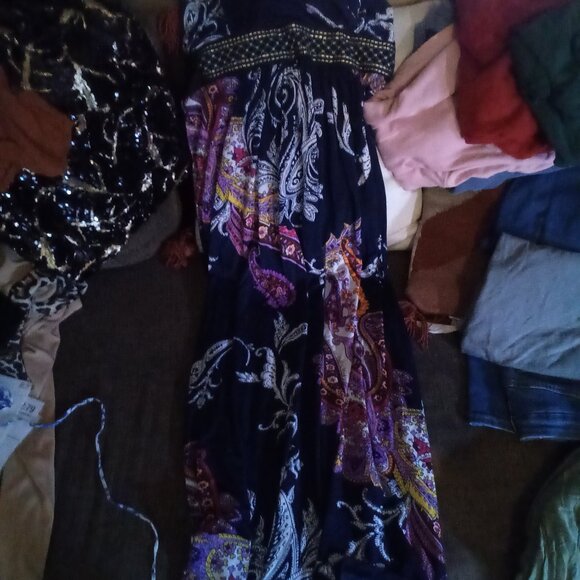 Paisley print Maxi dress - Picture 2 of 2